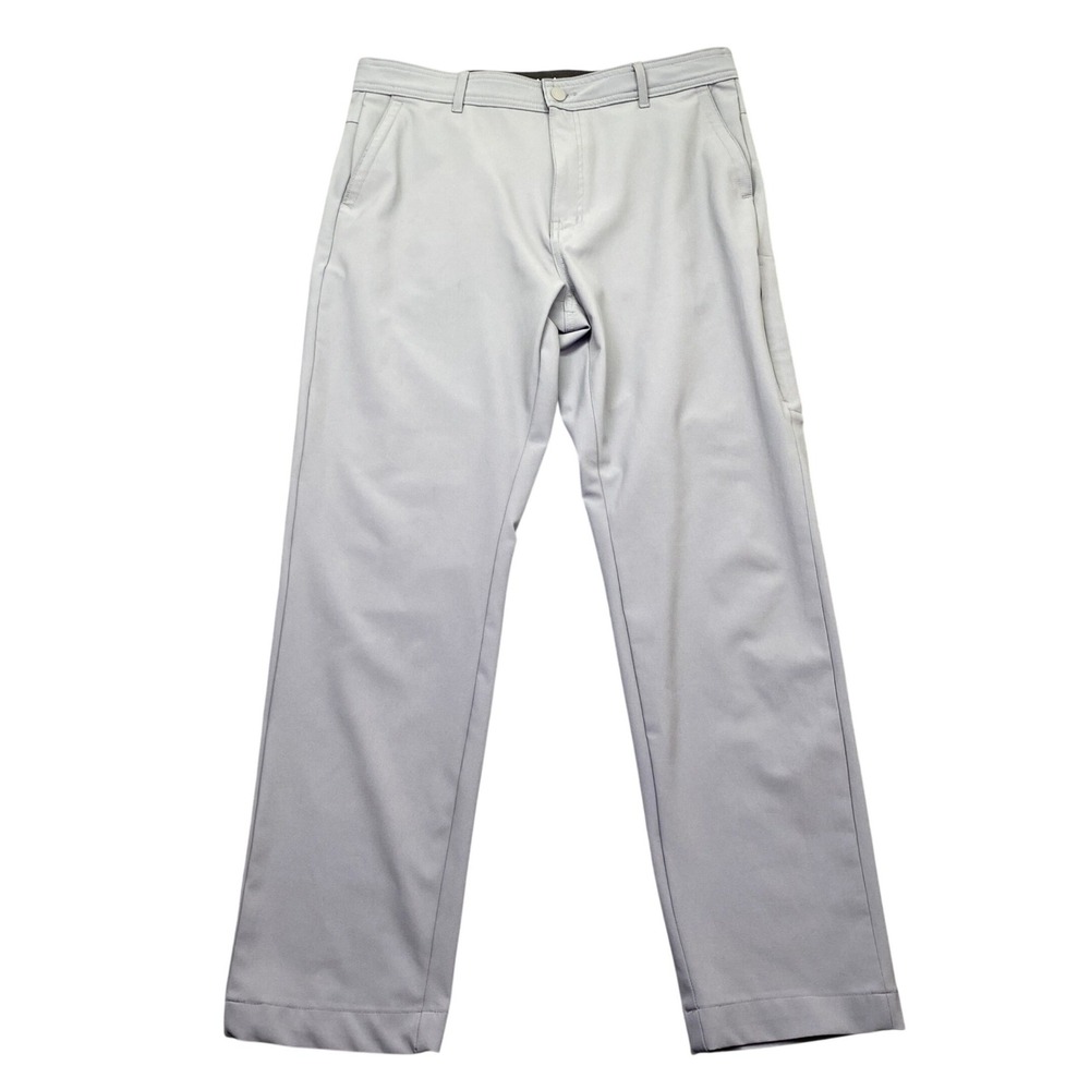 Hurley Mens Grey Performance Golf Pants Stretch Utility Pocket Sz 34 HMS25-17552